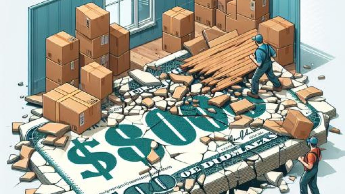 כך חברת הובלה גרמה לנזק של אלפי שקלים לריצוף